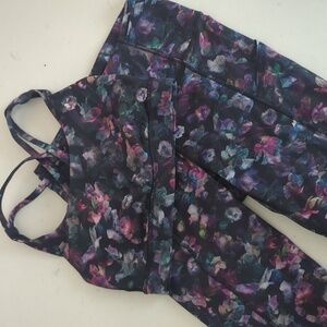 Lululemon sports bra and short set